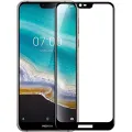 Nokia 7.1 (5D 9D 11D 13D 21D) Screen Protector Full Coverage Tempered Glass Film 9H Hardness Full Coverage No Bubbles and Fingerprint Scratch-Resistant. 
