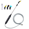 Electric Garden Watering with 2 Meters Hose USB Adjustable Lawn Sprayer Nozzle Sprinkler Weeds Plant Mister.