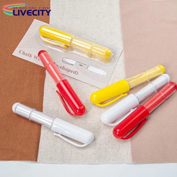 Precision%20Line%20Sewing%20Chalk%20Portable%20Sewing%20Marker%20Pen%20for%20Quilting%20Crafting%20Fine%20Line%20Erasable%20Tailor%20Liner%20Sewing%20Supplies%20Fabric%20Marking%20Sewing%20Chalk%20-%20Image%209