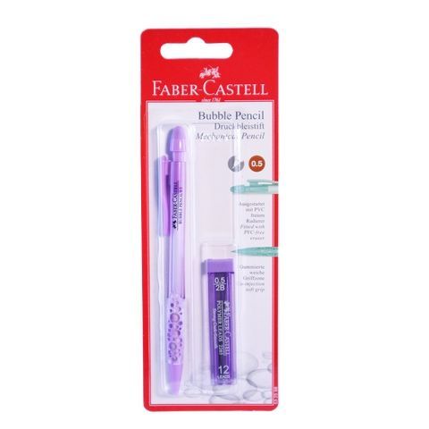 Faber Castell Bubble Mechanical Pencil 0.5mm with Lead Tube