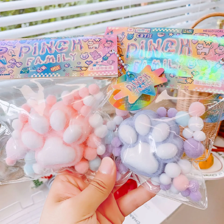 TPR%20Cat's%20Paw%20with%20Fur%20Stress%20Relief%20Squishy%20Toy%20Fidget%20Toy%20Mini%20Kawaii%20Plush%20Cat%20Paw%20Silicone%20Small%20Cat%20Paw%20Cute%20Pink%20Cat%20Foot%20-%20Image%202