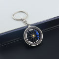 Fingertip Gadget Key Chain Car Hub Rim Wheel Keychain Fidget Toys Stress Relief Toy Keyring Bags Pendant. 