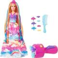 Barbie Dreamtopia Twist 'n Style Hair Princess Doll With Accessories  Play House Set Brinquedos Gift GTG00. 