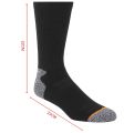 Winter Wool Socks Merino Wool Socks Hiking For Men Terry Crew Cushion Socks Thermal Warm Athletics Breathable Socks Men 40-45.