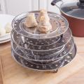 Stainless Steel Steamer Rack Insert Stock Pot Steaming Tray Stand Cookware Tool Bread Tray Kitchenware Cooking Tools. 