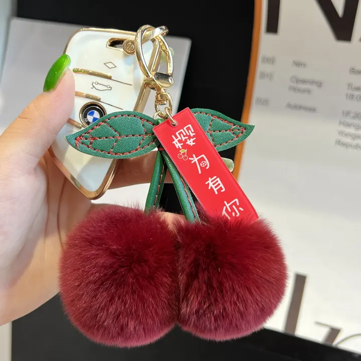 %E3%80%90Sakura%20for%20you%E3%80%91Real%20otter%20rabbit%20fur%20small%20cherry%20car%20keychain%20pendant%20cute%20plush%20ball%20bag%20ornament%20-%20Image%202
