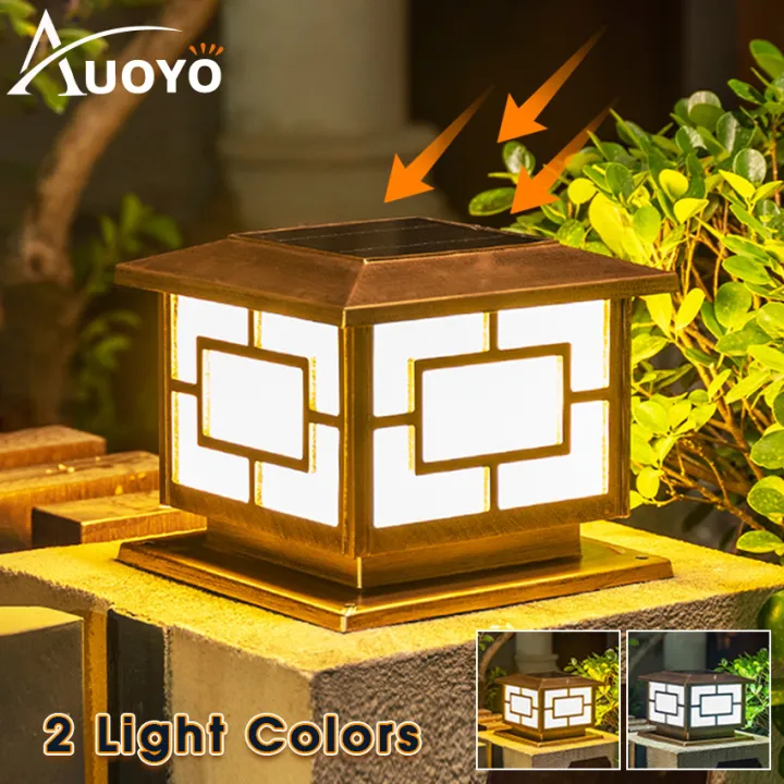 Auoyo%20Outdoor%20Pillar%20Lights%20Solar%20Charging%20IP65%20Waterproof%20Column%20Lamp%20Column%20Post%20Lights%20Courtyard%20Lamp%20Headlight%20Pillar%20Fence%20Post%20Garden%20lights%202%20Colors%20-%20Image%202