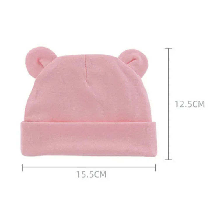 Autumn%20Winter%20Baby%20Hat%20Comfortable%20Solid%20Color%20Hats%20Cute%20Ear%20Shape%20Cotton%20Cap%20Newborn%200%20-1%20Infant%20Bonnet%20Items%20-%20Image%204