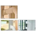 Portable Air Conditioner Window Kit with Exhaust Hose 13cm/5.1 Inch, Adjustable Length Portable AC Window Vent Kit. 