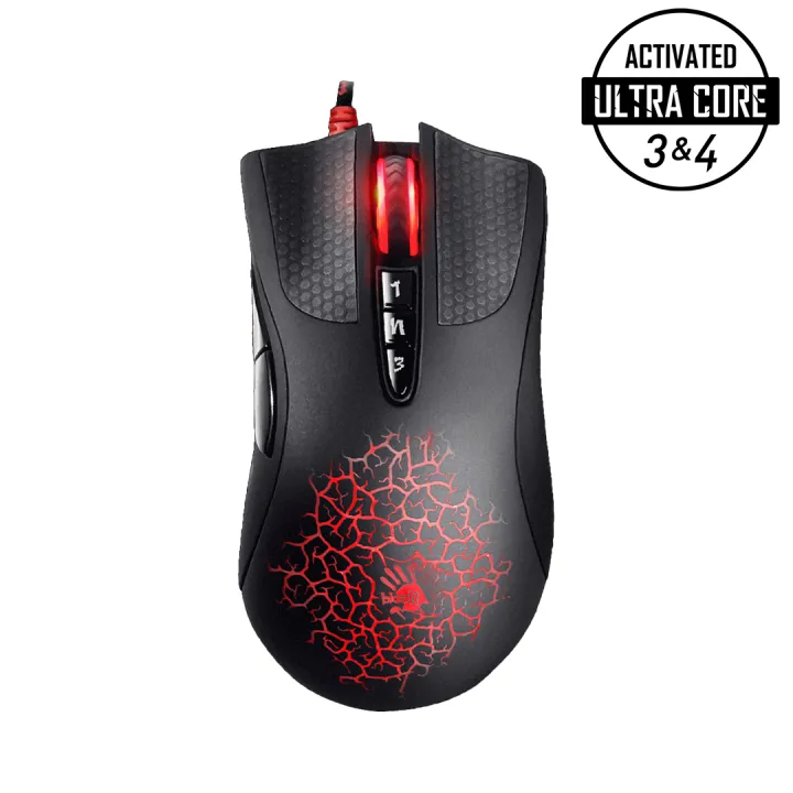 A4tech%20Bloody%20A90%20Light%20Strike%20Gaming%20Mouse%20-%20Adjustable%206200%20CPI%20-%20Metal%20X'Glide%20Armor%20Boot%20-%206%20Sniper%20Modes%20-%20Wired%20-%20Ultra%20Core%203&4%20Activated%20-%20Black%20-%20Image%203