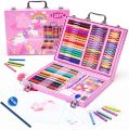 128 pack art kit drawing set, perfect art set for adults and kids art box. 
