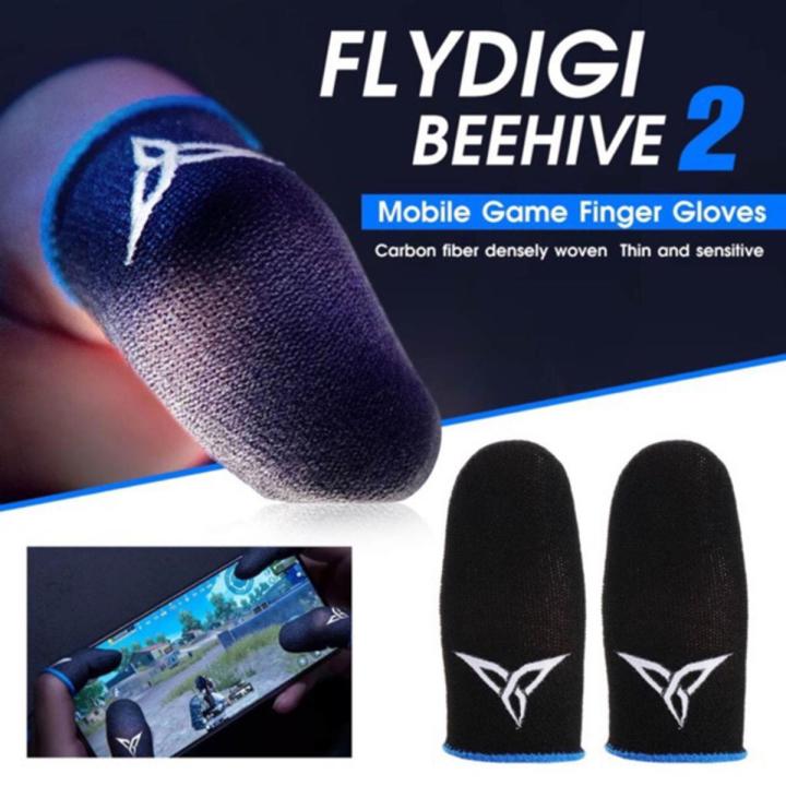 Flydigi Finger Sleeve 2 psc NEW Generation Sweat-Proof Finger Cover mobile phone tablet Game Touch Screen