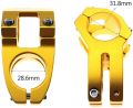 Aluminium Wake Mountain Bike Stem Short Handlebar for Bicycle.