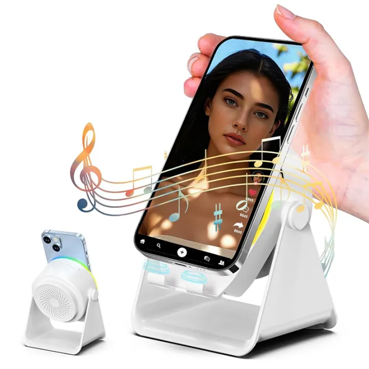 Smartphone%20Holder%20with%20Wireless%20Induction%20Speaker,%20Bluetooth%20Speaker,%20Cell%20Phone%20Stand,%20Stereo%20Sound,%20RGB%20Ambient%20Light%20-%20Image%204