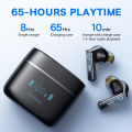 Baseus Bowie 30 Wireless Earphones 50dB Noise Reduction 65Hrs Long Playtime Bluetooth 5.3 Earbuds 6 Mics AI Call Clear Big Bass.