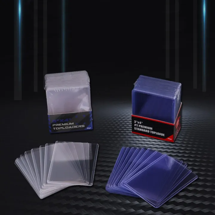 25PCS%2035PT%20Gaming%20Trading%20Card%20Holder%20Sleeves%20PVC%20Top%20Loader%203X4%20Cards%20Protector%20Toploader%20for%20Board%20Game%20Sports%20Card%20Cover%20-%20Image%204