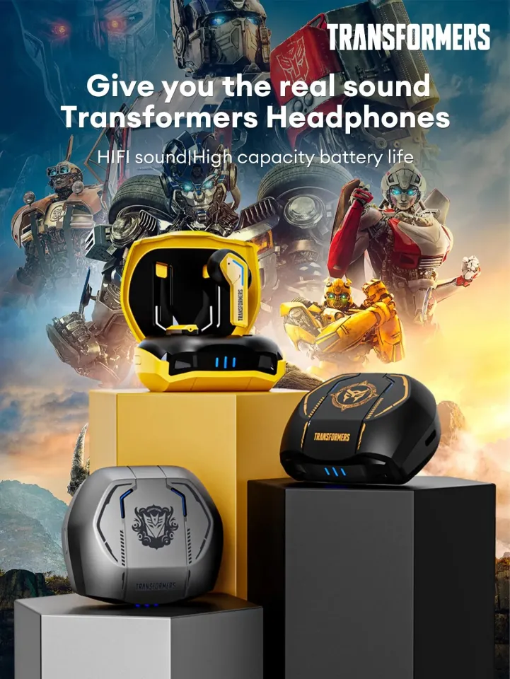 TRANSFORMERS TF-T06 HIFI Stereo Earbuds 5.3 Wireless Earphone ENC