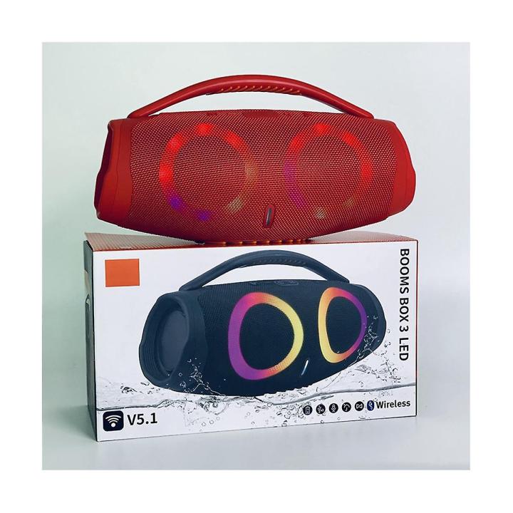 Booms%20Box%203Led%20(EXTRA%20LARGE%20SIZE)%20WIRELESS%20BLUETOOTH%20RECHARGEABLE%20SPEAKER%20Booms%20Box%203Led%20WITH%20POWERFUL%20BASS%20SOUND%20WATERPROOF%20-%20Image%203