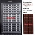 Polycarbonate Chocolate Mould Professional Molds for Chocolates Candy Bar Mold Confectionery Cake Baking Pastry Bakery Tools. 