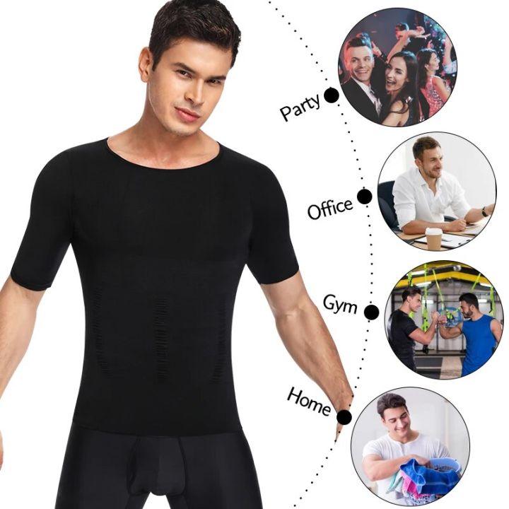 Men%20Body%20Shaper%20Toning%20T-Shirt%20Slimming%20Shapewear%20Corrective%20Posture%20Belly%20Control%20Compression%20Man%20Modeling%20Underwear%20Corset%20-%20Image%205
