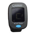 Guitar Tuner Vibration Pickup Battery Powered Tuner Tool For Bass Violin Ukulele Universal Accessories. 