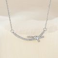 925 Sterling Silver Necklace Pendant High Quality Chain For Women Luxury Fashion Wedding Engagement Jewelry Party Gifts.