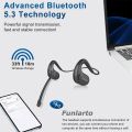 Wireless Headsets Bluetooth 5.3 Earphones Wireless Earpiece Business Headphones with Removable Microphone Open Ear Headphone New. 