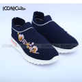 Iconic Fabric Sneaker for Women - Fashionable Light Weight Sneakers shoe For Women- Iconic shoes.