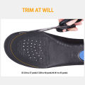 Arch Support Orthotic Insoles for feet Height 3cm High Quality 3D Comfortable Plush Cloth Flat Feet Orthopedic Insoles Foot Pad. 