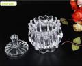 Glass Bowl with Lid  Multipurpose Decorative Item Serving Fruit Dry Fruits Chocolates Snacks Pickle Dessert Tea. 