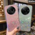 Phone case For Redmi A3 Back cover Full Stars Moon Glitter Bling Sequins Starry Sky Transparent Soft Cover For Mi Xiaomi Redmi A3 Cover cases. 