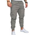 Men cargo pants Joggers Sweatpants Casual Male Sportswear Solid Multi-pocket Cargo Trousers Hop Harem Pants Slim.