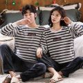 Autumn Winter Pajama Sets Pyjamas Women Cartoon Cute Home Wear Men Pijama Clothes Flannel Sleepwear Dinosaur Couple Sleepwear. 