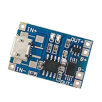 TP4056 1A Rechargeable Charging Board Charger Module for Lithium with ...