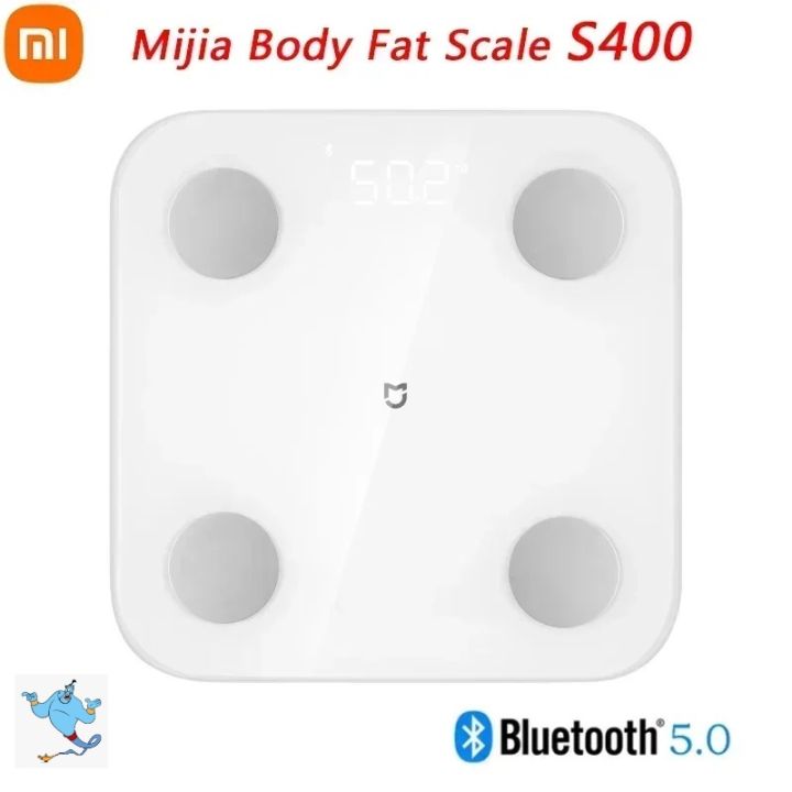 Xiaomi MIJIA S400 Body Fat Scale Bluetooth 5.0 LED Display 150kg Smart Home Body Composition Testing Scale Work with Mi Home APP