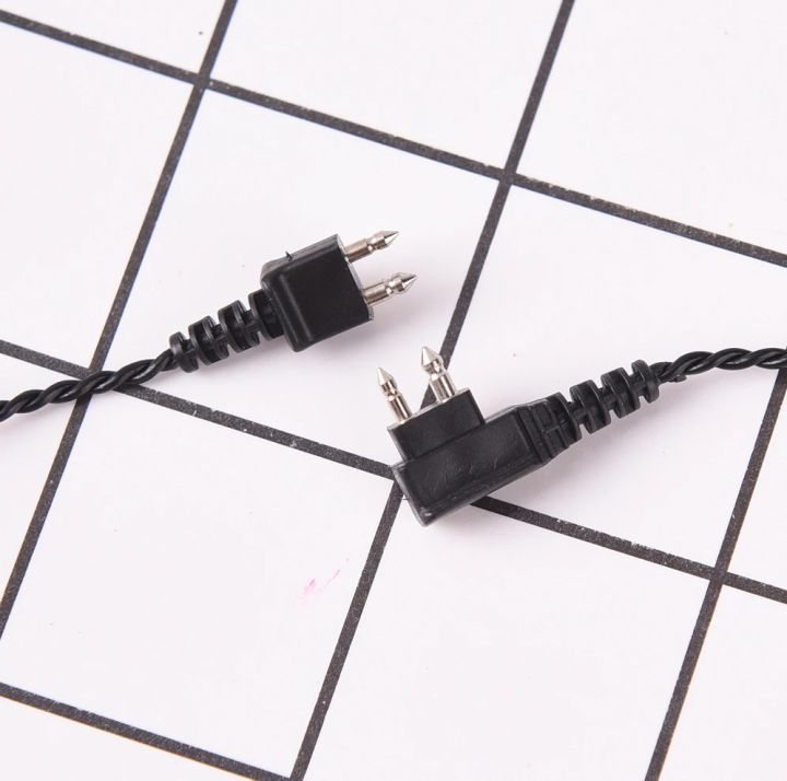 2pin%20Universal%20Black/Beige%20Adapter%20Cable%20Hearing%20Aid%20Receiver%20For%20Pocket%20Wire%20Standard%20Power%20Cord%20-%20Image%202