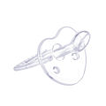 Exclusive Cherry Shaped Silicone Pacifier - For Baby, Transparent. 