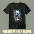 Half Sleeve Naruto(Bundle) Printed Jersey T-shirt For Men and Women.