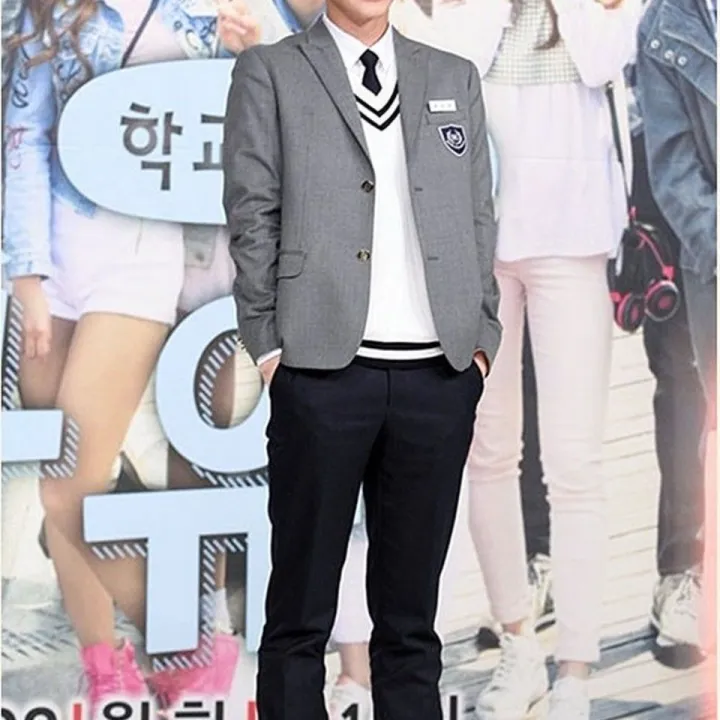 Middle%20School%20Student%20School%20Uniform%20Suit%20College%20Style%20Autumn%20High%20School%20Student%20Business%20AttirejkUniform%20Full%20Set%20Men's%20and%20Women's%20Suit%20Jacket%20South%20Korea%20-%20Image%203