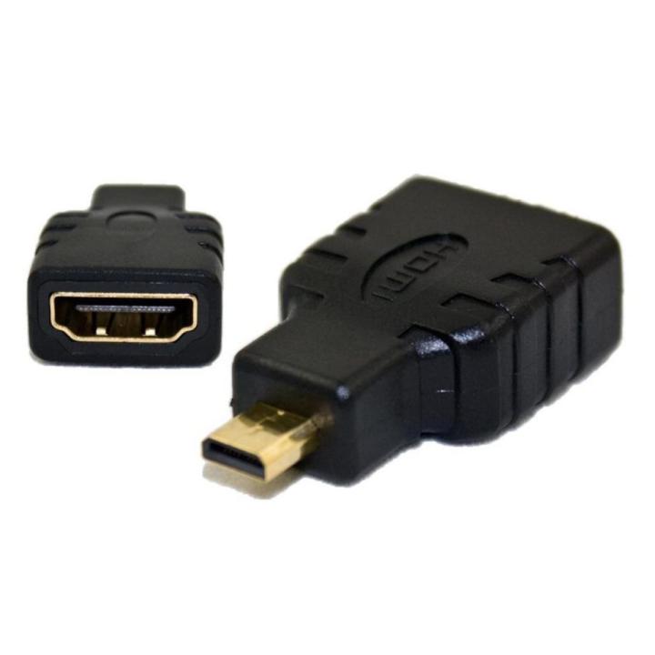 Micro HDMI Male To HDMI Female Adapters For Raspberry Pi 4 Micro HDMI Sockets