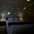 Wall Decoration star, moon & planet  Radium Sticker. 