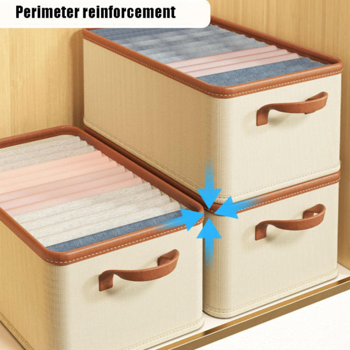 Bedroom%20Organization%20Accessories%20Household%20Clothing%20Storage%20Solution%20Foldable%20Pants%20Storage%20Box%20Foldable%20Clothes%20Storage%20Box%20Fabric%20Clothing%20Storage%20Bag%20-%20Image%205