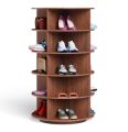 360 Rotating 5 Tier Tower Shop Display Organizer, Vertical Spinning Shoe Display Rack, Revolving 360 Shoe + ladies bag Display  Rack Storage Round Carousel, Multipurpose use your Home, Office or Shop, Rotate Closet Organization Cabinet  48/24. 