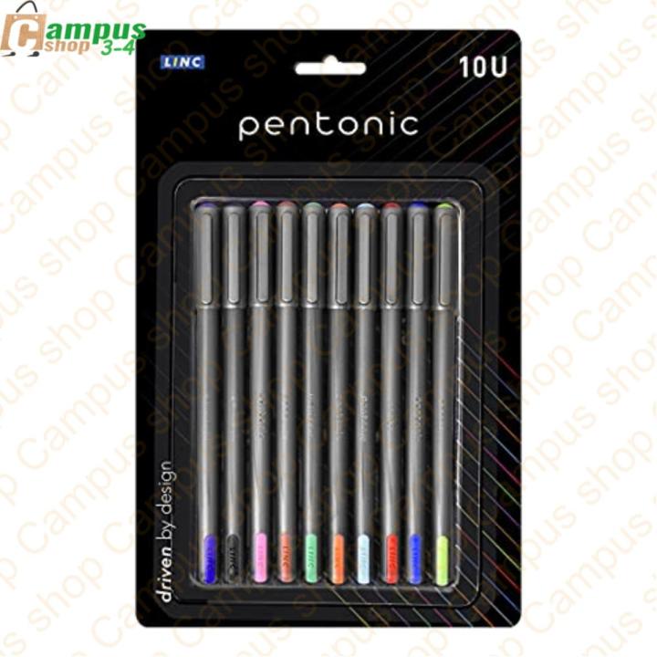 Linc%20Pentonic%2010%20Color%20Smooth%20Ball%20Pen%20Set%20-%20Pen%20-%20Image%202