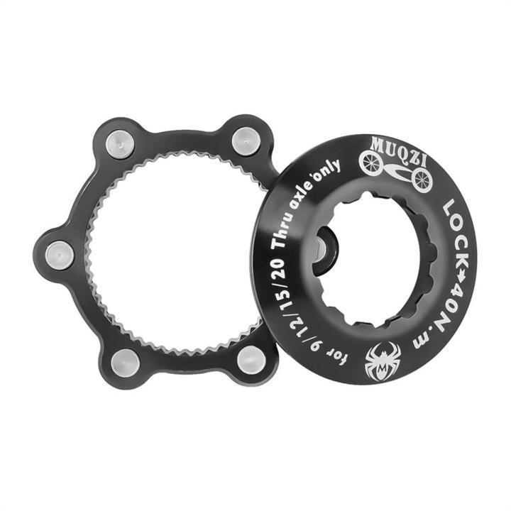 Bike Centerlock To 6-Hole Adapter Mountain Bike Hub Center Lock Conversion 6 Bolt Disc Brake Rotor Cycling Accessoires