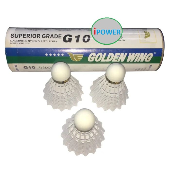 Golden%20Wing%20G10%20Superior%20Grade%20Badminton%20Nylon%20Shuttlecock%20-%20Pack%20Of%206%20-%20Designed%20For%20Precision%20And%20Durability%20-%20Image%204