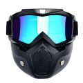 Motorcycle Rider Face Cover Helmet For Biker - Multi / Blue - Helmet. 