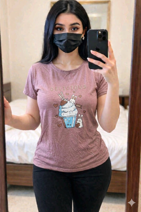 Fashionable Ladies Comfortable Casual Cotton T-Shirt - 🌷মেয়েদের সুতি কাপড়ের টি-শার্ট🌷🌷এই গরমে সুতি কাপড়ের গাঞ্জি গুলি খুব ই আরামদায়ক