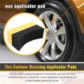 ZOROOM 12 Pieces Tire Contour Dressing Applicator Pads Color Polishing Sponge Wax Buffing Pads Tire Shine Applicator Pads. 
