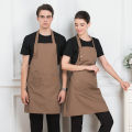 Cross border amazon shopee halterneck apron tie girdle kitchen home restaurant overalls apron wholesale.